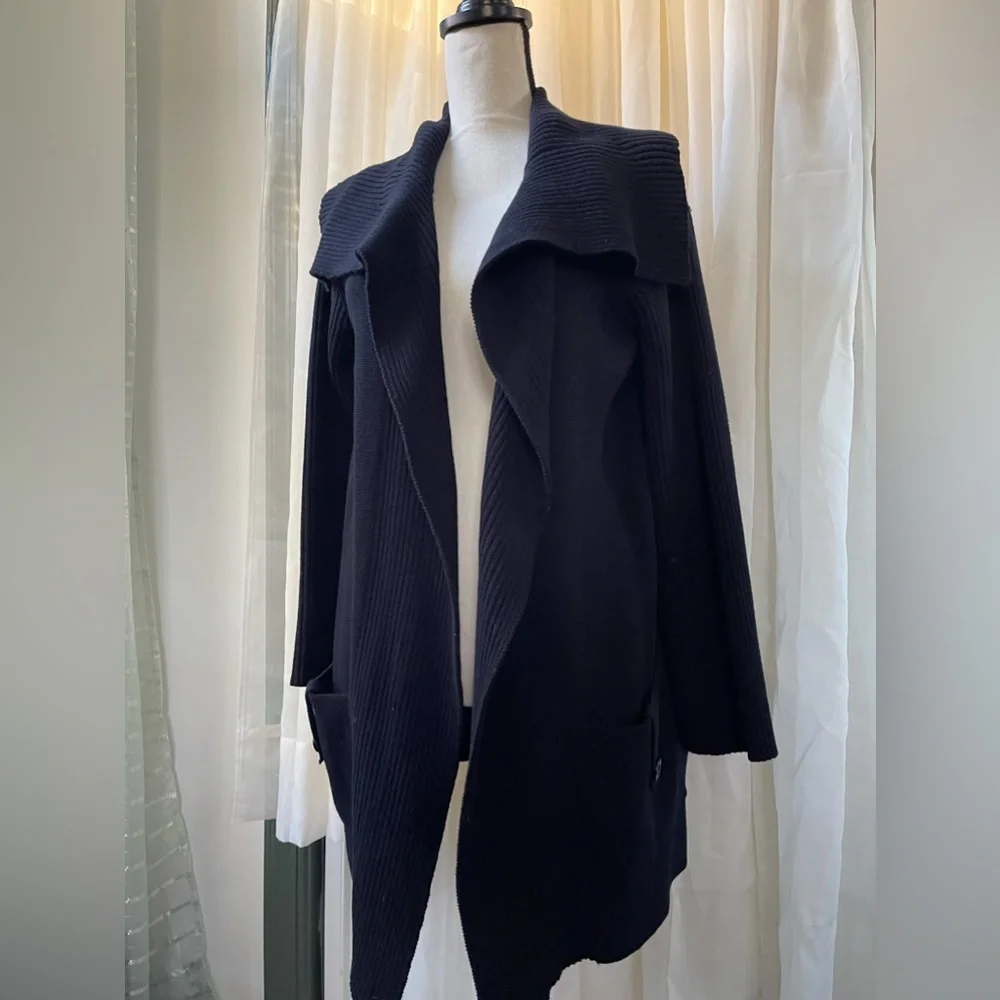 NWT Dana Bauchman Black Dressy Cardigan - Picture 5 of 7